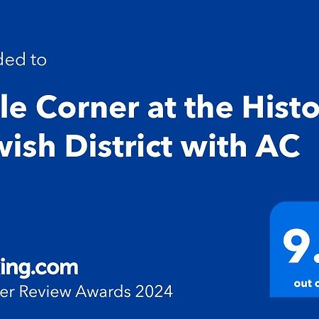 Apartament Little Corner At The Historic Jewish District With Ac Budapeszt Zewnętrze zdjęcie