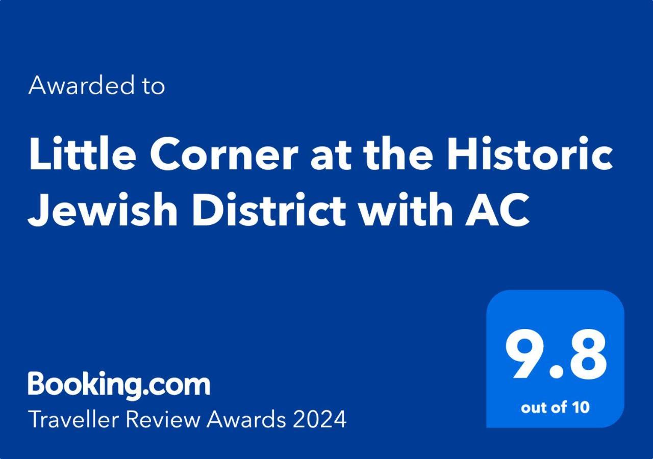 Apartament Little Corner At The Historic Jewish District With Ac Budapeszt Zewnętrze zdjęcie